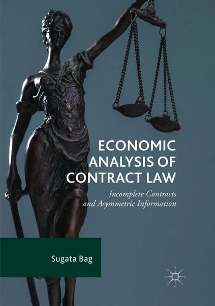 Economic Analysis Of Contract Law Sugata Bag Taschenbuch Xvi Englisch 2019-image