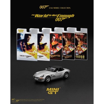 Mini GT - James Bond - BMW Z8 - The World is not enough - German Blister