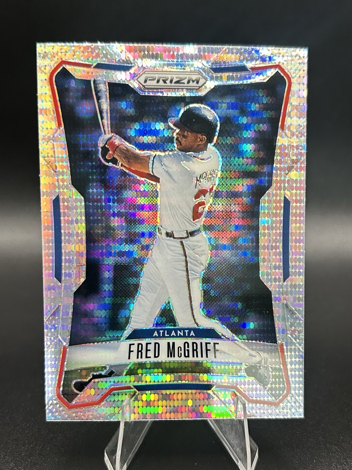2026 Panini Prizm - Silver Pulsar -Fred McGriff #252