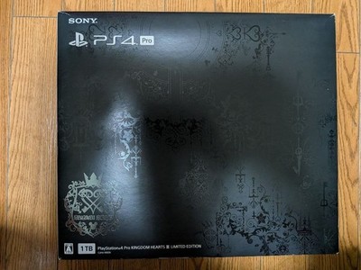 SONY Playstation PS4 Pro Kingdom Hearts III Limited Edition Console Japan
