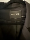 Grey Lab Cropped Black Blazer; Women’s Size Large — photo 2