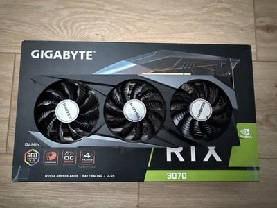  Gigabyte GeForce RTX 3070 Gaming OC 8GB GDDR6X DP/HDMI Dual 8-Pin G-SYNC VR  