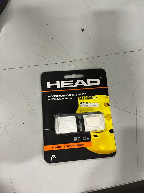 Head Hydrosorb Pro Pickleball Replacement Grip More Touch / Tackiness - White