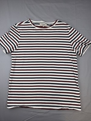 seasalt cornwall shirt Men s L Organic Cotton Stripe Seven Seas Sailor T