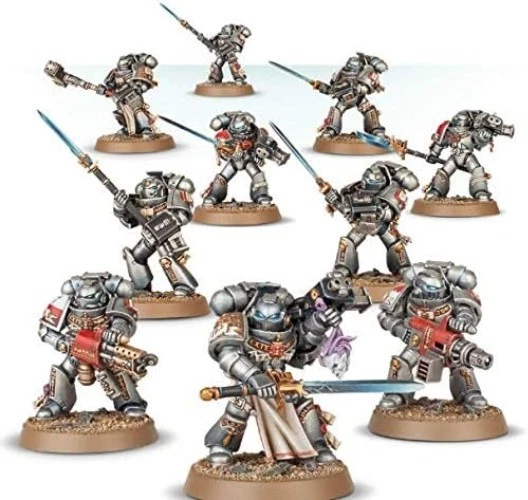 Warhammer Grey Knights Strike Squad Plastic Miniatures for Age 12+ - Image 4 of 4