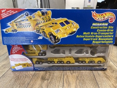 Vintage Hot Wheels 15112 Mega-Rig Baustelle Spielset 1996 Mattel OVP