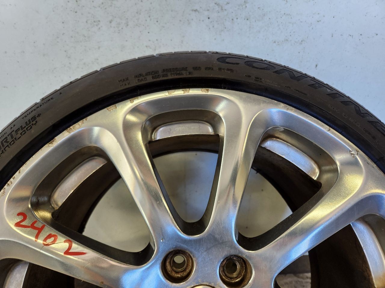 05 06 07 08 09 10 11 MASERATI QUATTROPORTE FRONT ALLOY WHEEL RIM 19'' 82380706