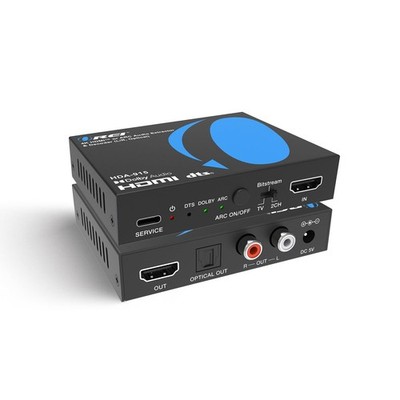 New -OREI 4K@60Hz HDMI Audio Extractor & Decoder with ARC, HDCP 2.2 (HDA-915)