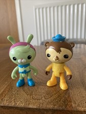 The Octonauts Tweak 2010 and Captain Barnacles 2011 by Fisher-Price 2.5” Figures