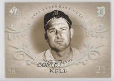 2005 SP Legendary Cuts Holofoil /50 George Kell #31 HOF 10k8