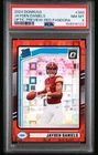 2024 Donruss Optic Preview Red Pandora Prizm Jayden Daniels #389 PSA 8 (RC) 🔥