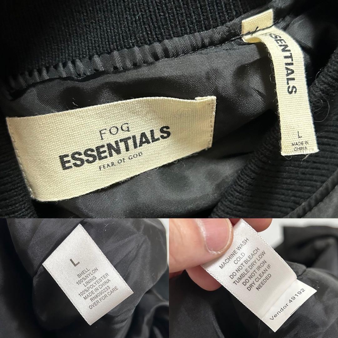 Fog Essentials Bomber Jacket Initial Rare, Men’s … - image 5