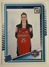 2025 Panini Donruss WNBA Rated Rookie Sonia Citron #87 (RC) Mystics