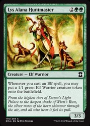 Lys Alana Huntmaster #176 Eternal Masters Common MTG