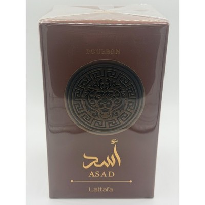 Lattafa Asad Bourbon Eau de Parfum, 3.4 fl oz / 100ml Spray
