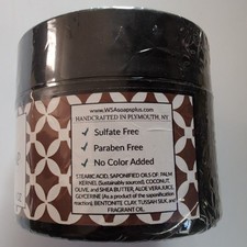 Wind Song Acres Soapery Shaving Soap 8 Oz Sandalwood Mens Sulfate Paraben Free