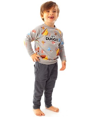 Hey Duggee Sweatshirt | Jungen Grau | Official Merch