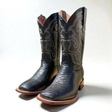 Black Python Snake Skin Boots. Men  s Western Cowboy Boots. Bota Piel Piton Negro