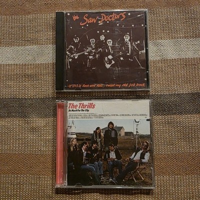 The Saw Doctors Thrills CD Lot If This Is Rock And Roll So Much For The City