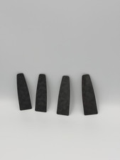 Kit 4 inserti carbon look gommini maniglia compatibili con Alfa Romeo 159/Brera