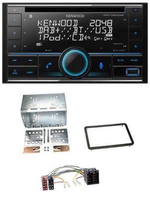 Kenwood CD 2DIN DAB USB MP3 Bluetooth Autoradio für Alfa Romeo 159 Brera Spider