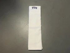 TCU Horned Frogs Team Issued White Player Exclusive Game Towel Football QB