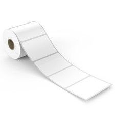 LotFancy Name Tag Stickers, 500pc Blank Labels, 3.5" x 2.25", 1 Roll, Adhesive T