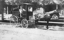 Bartlett Tea & Coffee Wagon Indianapolis Indiana IN - Reprint