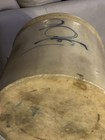 Stoneware crock with cobalt blue '2' decoration by Red Wing Pottery — photo 10