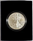 2019-W $1 American Eagle Burnished Uncirculated Silver Dollar Coin OGP & COA