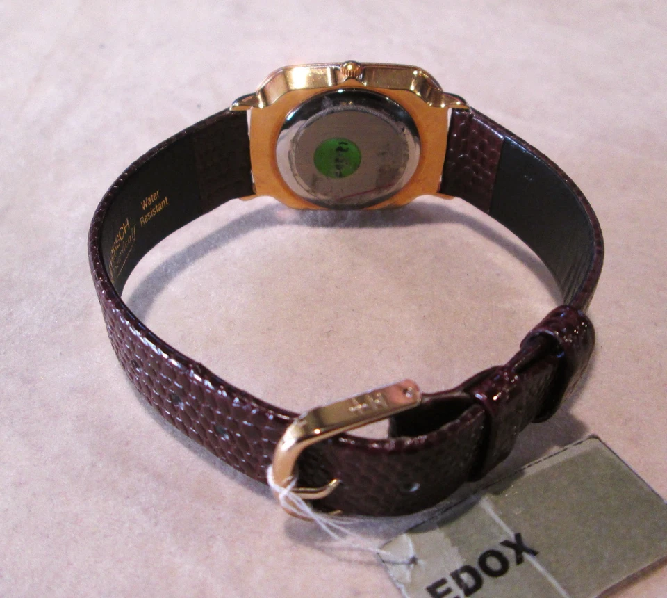 1980's EDOX Classic II Wristwatch w/ Swiss Quartz Movement, NEW OLD STOCK - Image 4 of 4