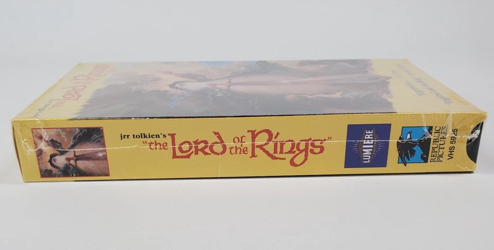 The Lord of the Rings Animated (VHS, 1993) NEW SEALED w/ Watermark on Bottom - Image 4 of 4