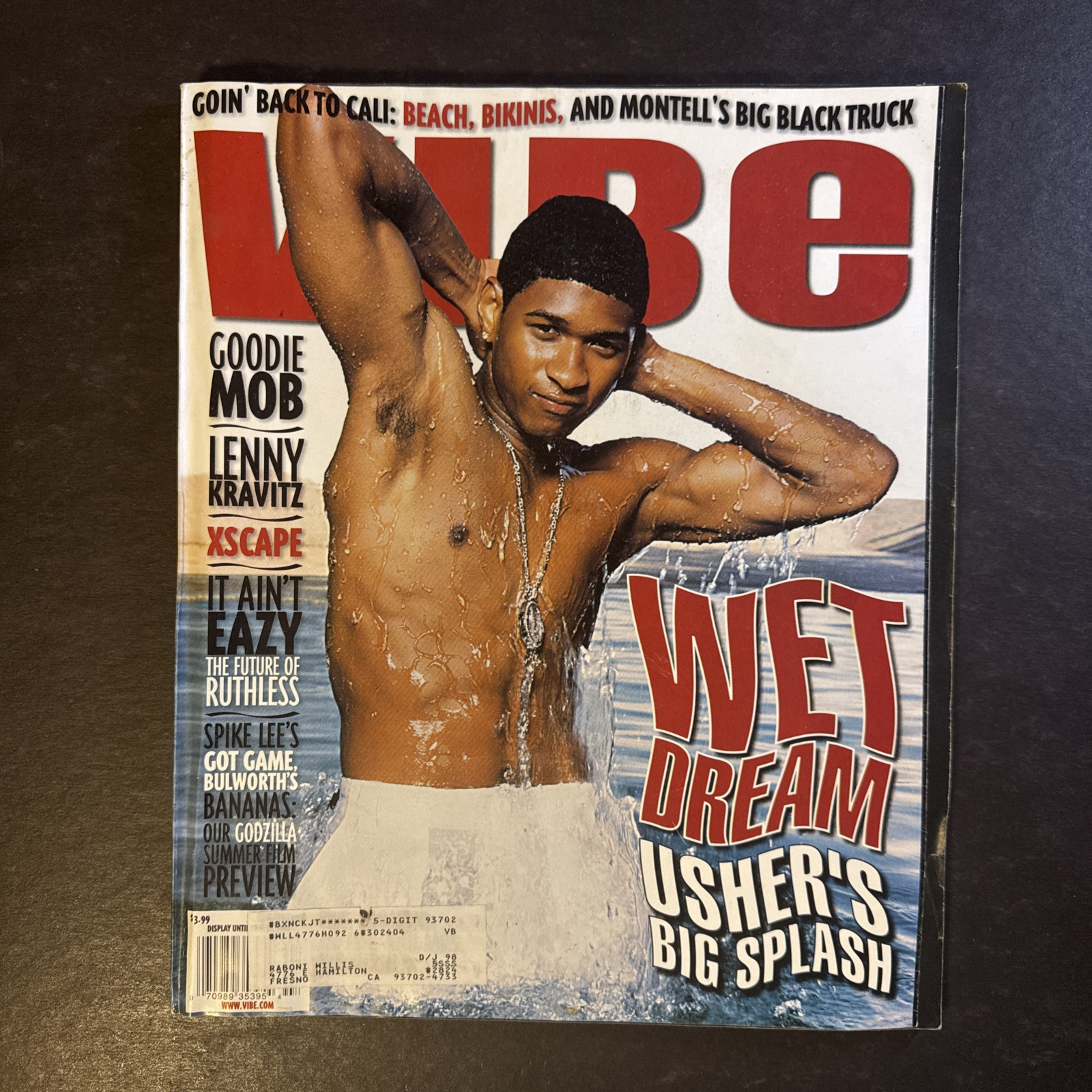 Vintage VIBE Magazine, JUN JUL 1998, USHER COVER • Eazy E Ruthless