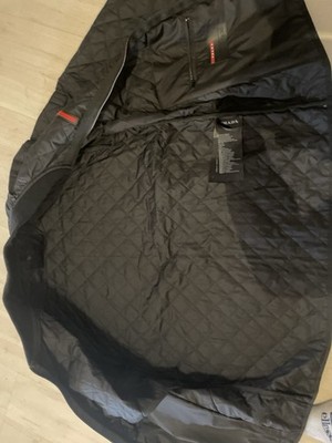 PRADA Herren Jacke Schwarz Größe L Made In Italy Wie Neu 100%