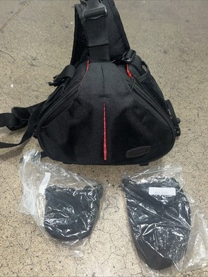 Caden K1 Camera Bag Backpack Sling Carry Bag Case Waterproof DSLR Tripod Nikon