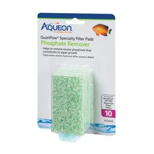 Aqueon Phosphate Remover Pads for QuietFlow LED PRO Aquarium Filter 4 Count