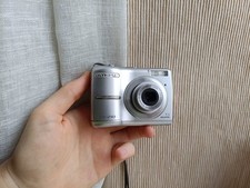   Olympus FE-210 Silver 7.1MP digital compact camera  WORKing CHEAP  