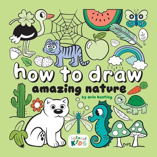 How to Draw Amazing Nature by Erin Hunting (Paperback Book) - Image 2