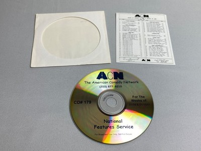 American Comedy Network - Nat'l Ft. Service - CD 179 - Jan 8 & 15, 2001 Weeks