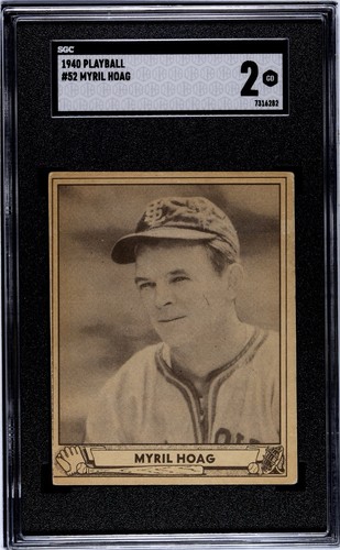1940 Myril Hoag #52