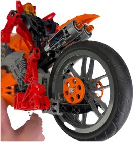 LEGO Bionicle Hero Factory Furno Bike 7158 - Fully Built with No Kickstand