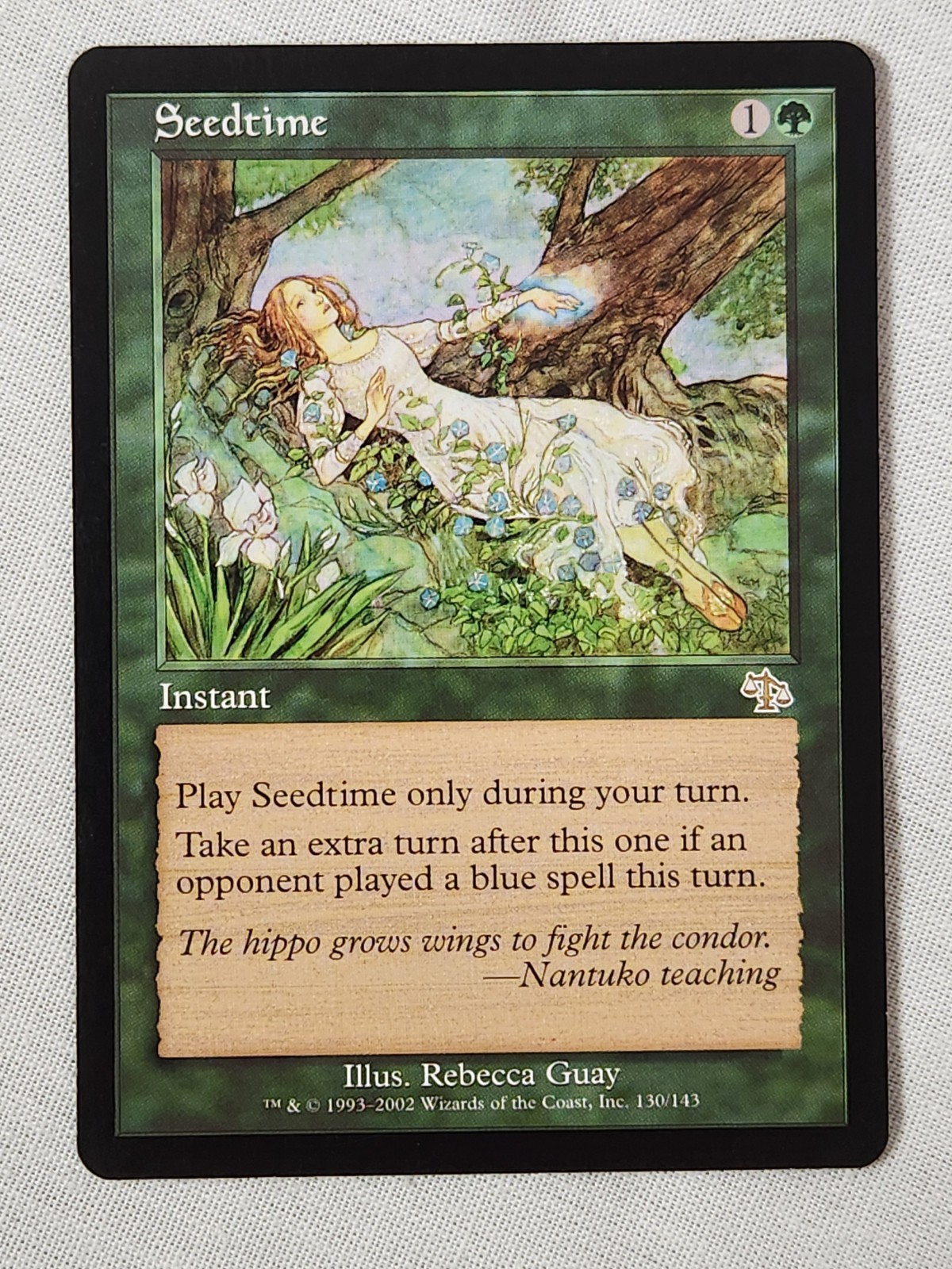 NM Seedtime Judgment Mtg Magic the Gathering
