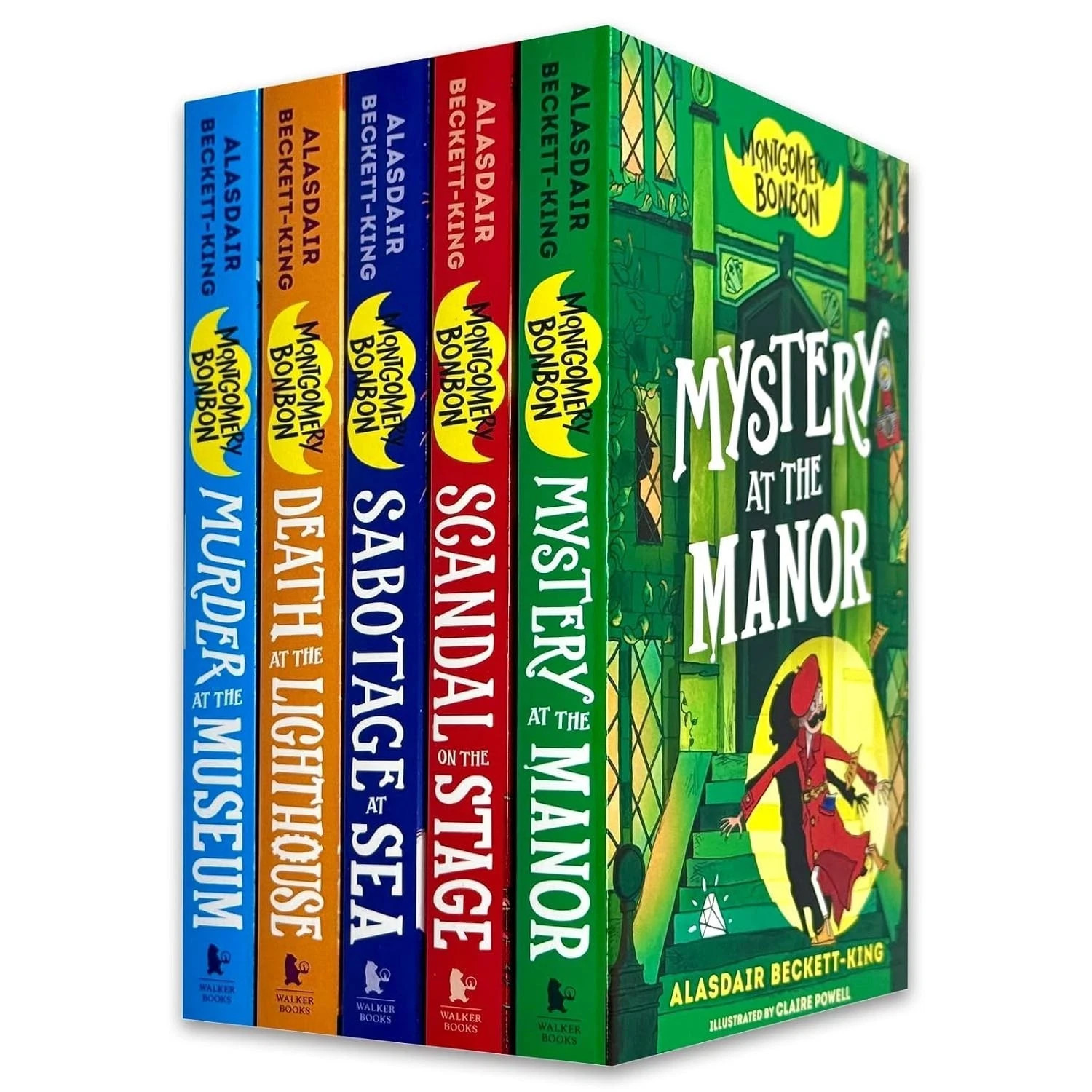 Montgomery Bonbon Series 1 - 5 Books Collection Set by Alasdair Beckett-King - Image 5