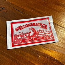 Fortune Teller Miracle Fish Red Novelty Gag Trick Fortune Telling Theme