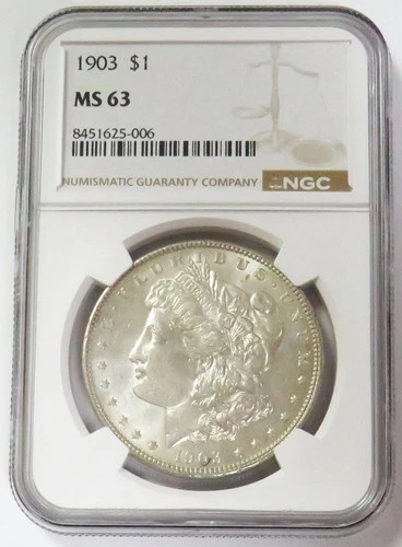1903-P Morgan Dollar — photo from the most recent tracked eBay sale