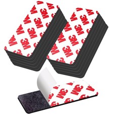 Magnetic Strip, Flexible Magnetic Tape with Adhesive Backing 16 Pack, 3" x 1"...