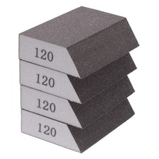 4pcs Sanding Sponge Blocks 120# (400-500 Grit) Sanding Block 4"x2.8"x1"