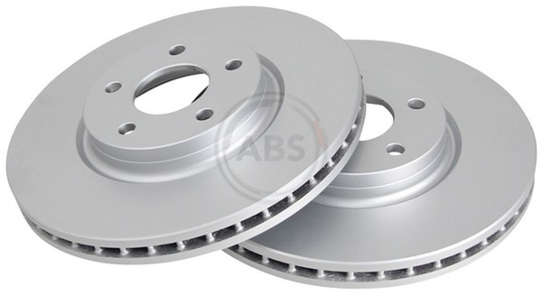 2X A.B.S. Bremsscheibe Beschichtet 18081 FüR BA7 WA6 MAX Ford Mondeo 4 Turnier-image