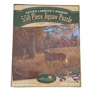 Hayden Lambson's 550 Piece Jigsaw Puzzle NEW SEALED The Moment Before Gone