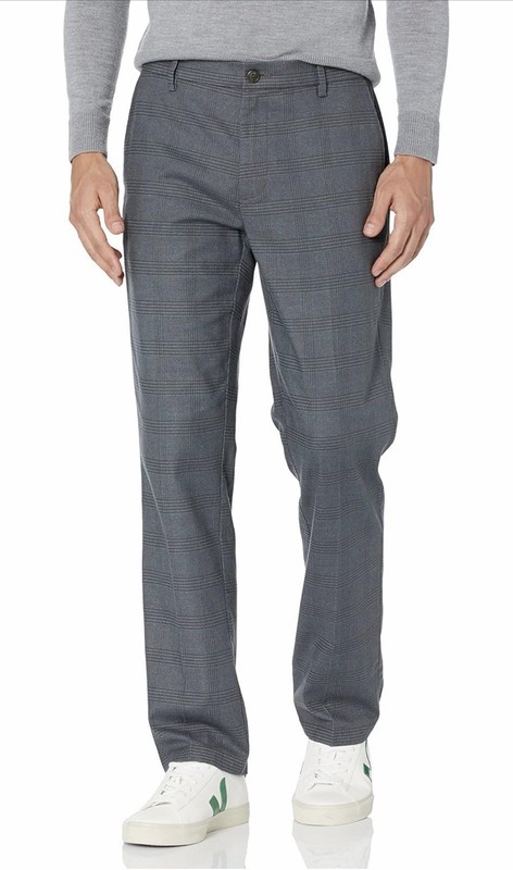 Goodthreads Men's Straight-Fit Wrinkle-Free Comfort Stretch Dress Chino Pant 31W